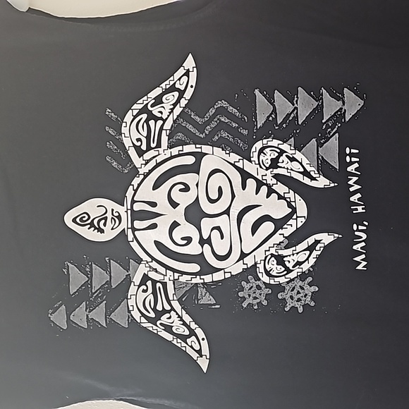 Maui t-shirt size XL black sleeveless - Picture 2 of 5